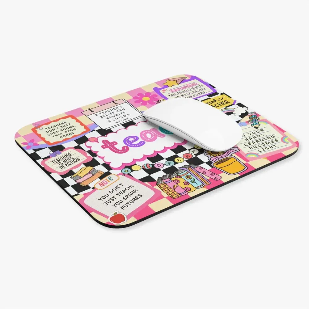 Teacher Classroom Quote Mouse Pad | Teacher Desk Mat, Inspirational School Decor
